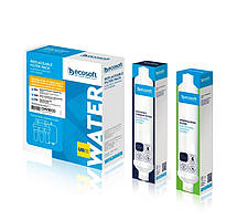 Комплект картриджів Ecosoft 1-2-3 з постфільтром та  мінералізатором для фільтрів зворотного осмосу (CHV3ECO)