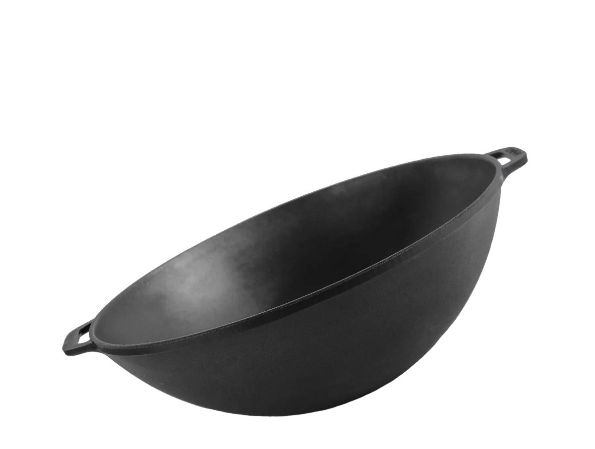 Сковорода чавунна WOK 8 л, Ø36 см Brizoll
