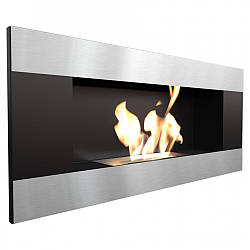 Біокамін Kratki DELTA 2 чорний HORIZONTAL із сертифікатом TUV