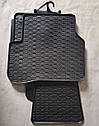 Килимки VW Passat B6, B7 2005-2014, CC 2008-2016, в салон гумові 4шт. Geyer & Hosaja Польща (807/4C), фото 3