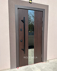 Вхідні двері з терморозривом Queen Венге темний