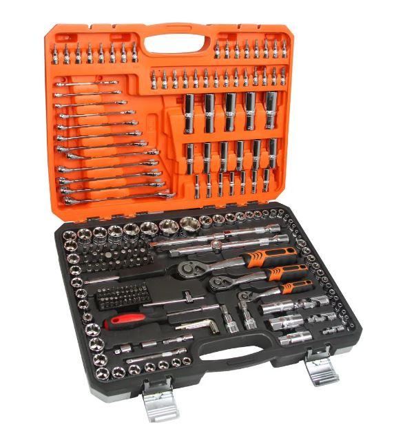 Універсальний набір інструментів 216 предметів для автосервісу Mar-Pol B58229