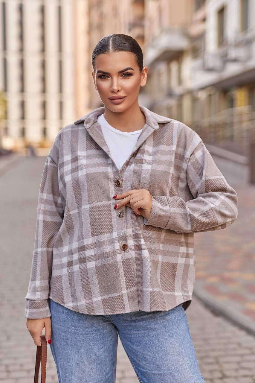 Неймовірна сорочка, тканина "Вовна" 46, 48, 50 розмір 46