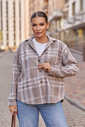 Неймовірна сорочка, тканина "Вовна" 46, 48, 50 розмір 46, фото 1