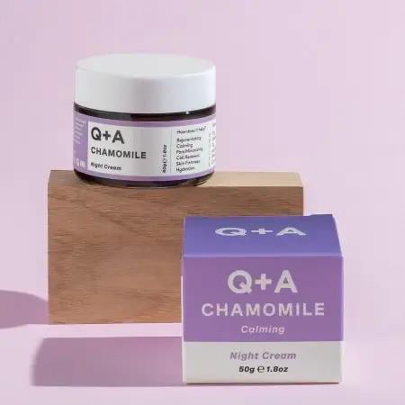 Нічний крем для обличчя Q+A Chamomile Calming Night Cream 50 мл