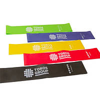 Стрічки-петлі для фітнесу Toros-Group (набір 5 шт), Тип ТР-003/1