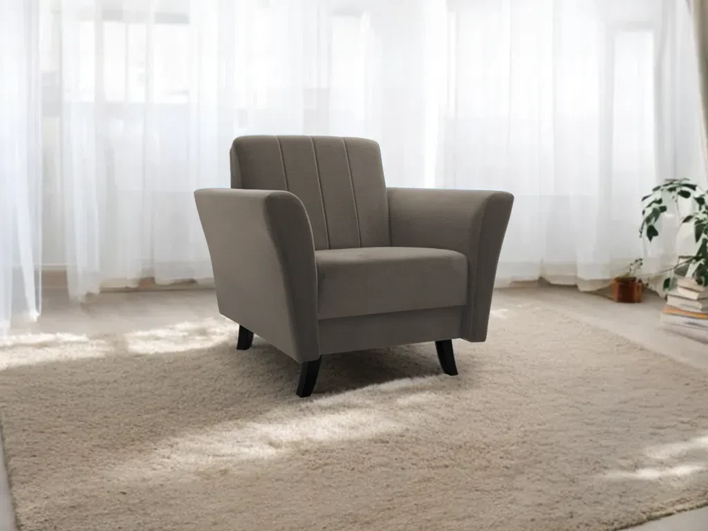 М'яке крісло Linea (бежевий темний), фото 1