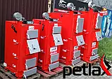 Універсальний котел твердопаливний PetlaX ЕКТ 31 кВт з автоматикою і вентилятором, фото 3
