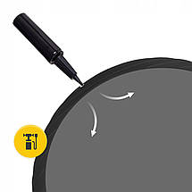 М'яч для фітнесу (фітбол) 4FIZJO 85 см Anti-Burst 4FJ0028 Black Poland, фото 3