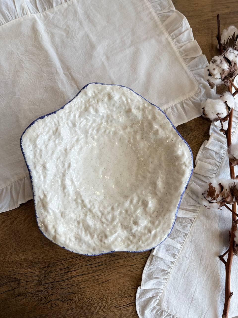 Тарілка для подачі LAVA Синій Лофт