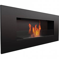 Біокамін Kratki DELTA 2 чорний зі склом і із сертифікатом TUV