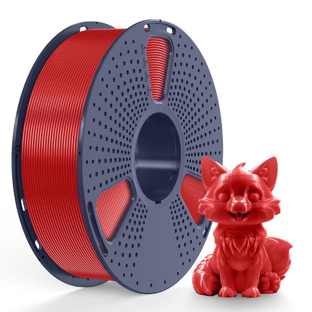 Пластик філамент для 3D-друку SUNLU PETG Red (03740812Z) Reusable Spool
