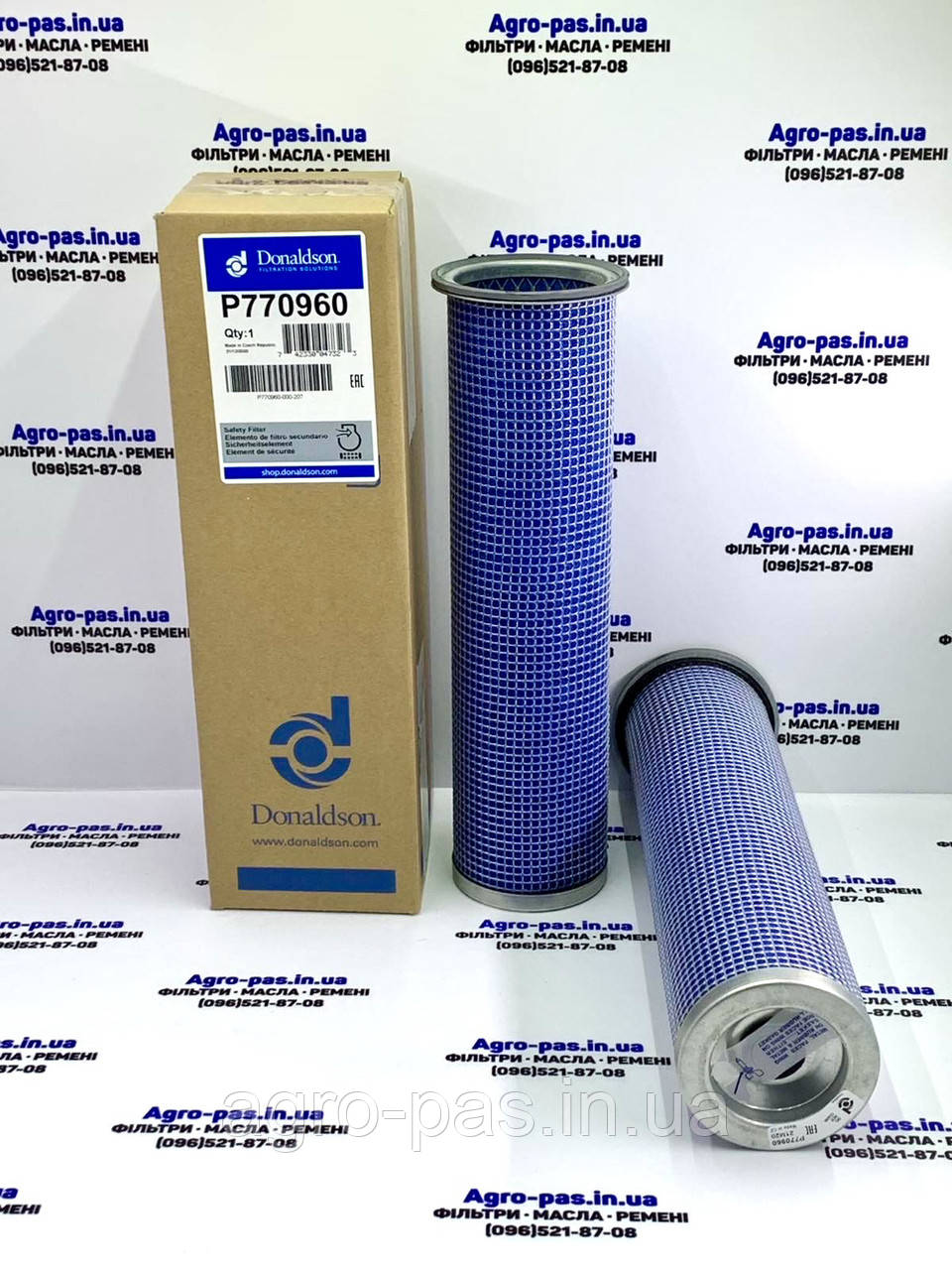 Повітряний фільтр P770960, AL30395, L34832, CF930, AF4626, SA14576, PA2644, LAF8643, фото 1