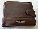 Гаманець шкіряний чоловічий Гаманець чоловічий кожаний портмане з натуральної шкіри коричневий  KOCHI, фото 4