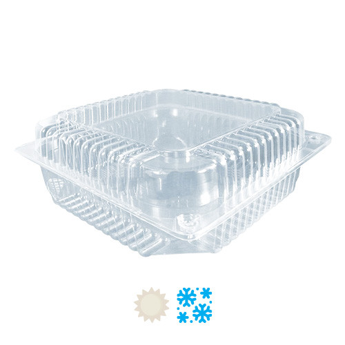 Одноразова блістерна упаковка - ПС-53, 2250мл, 212х212х90 мм, 50 шт/уп, фото 1