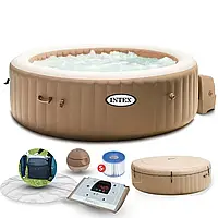 Надувний джакузі - СПА Intex 28426 (196х71 см) (4-х місць: 1 741 л/год