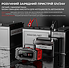 Зарядний пристрій FOXSUR FPT-200 12V/20А – 24V/10А для акумуляторів різних видів із LCD дисплеєм, фото 9