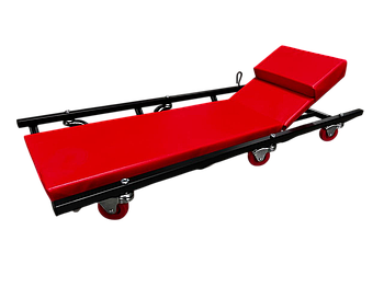 GTM Лежак автослесаря подкaтный с откидным подголодникомoм