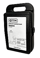 GTM Домкрат гідравл. бутил. 2т (181-З45 мм) кейс, фото 5