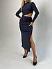 Сукня міді з розрізом по стегну, фото 6
