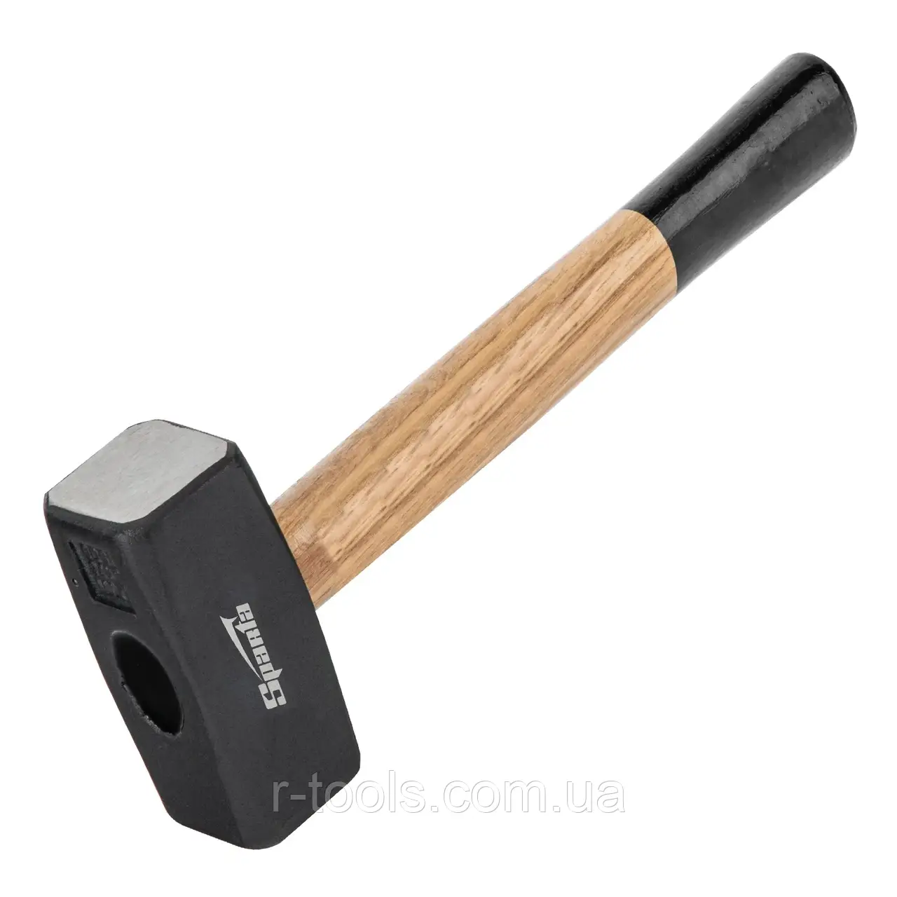 Кувалда 1500 г кована головка дерев'яна двоколірна ручка Sparta 10907