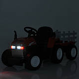 Трактор Bambi M 6038EBLR 2х45W з причіпом р/к, фото 7