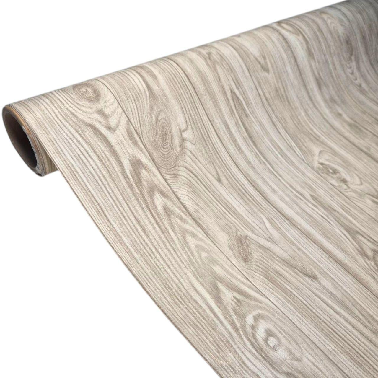 Метрові шпалери вінілові на флізеліновій основі 10,05 × 1,06 Le Grand В319-06, бежеві дерево в коридор, фото 1