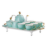 Чайний сервіз фарфоровий на 6 персон