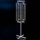 Стійка обертова розбірна MONO-90 H1470 D540 полети для окулярів зйомні. Торгова стійка під окуляри, стенд для розпродажу окулярів, фото 2