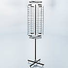 Стійка обертова розбірна MONO-90 H1470 D540 полети для окулярів зйомні. Торгова стійка під окуляри, стенд для розпродажу окулярів, фото 9