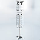 Стійка обертова розбірна MONO-144 H1980 D540 полети для окулярів зйомні. Торгова стійка під окуляри, стенд для розпродажу окулярів, фото 2