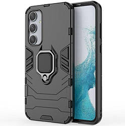 Чохол бампер Primolux Ring Armor для телефона Samsung Galaxy A35 5G (SM-A356) - Black
