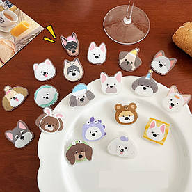 Значки на одяг Мультяшні собачки