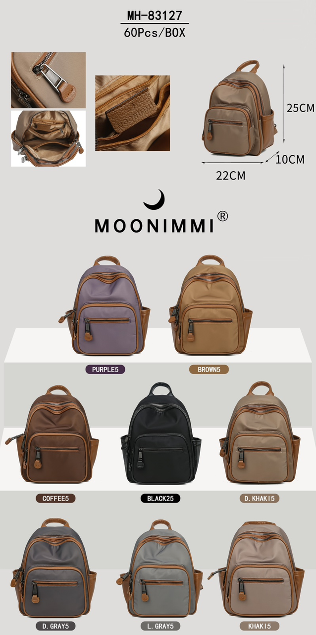 Жіночий стильний рюкзак MOONIMMI (гуртом/роздріб)