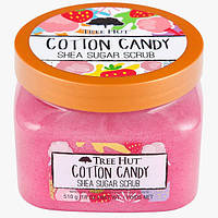 Скраб для тіла цукровий Cotton Candy Sugar Scrub TREE HUT 510 гр