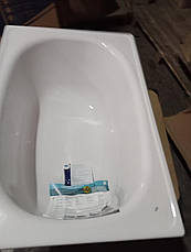 Сталева ванна 105*70 см BLB EUROPA з ніжками, фото 3