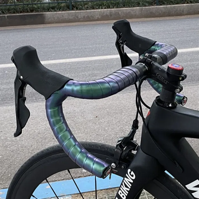 Обмотка керма West Biking перламутрова зелена намотування кермо велосипед