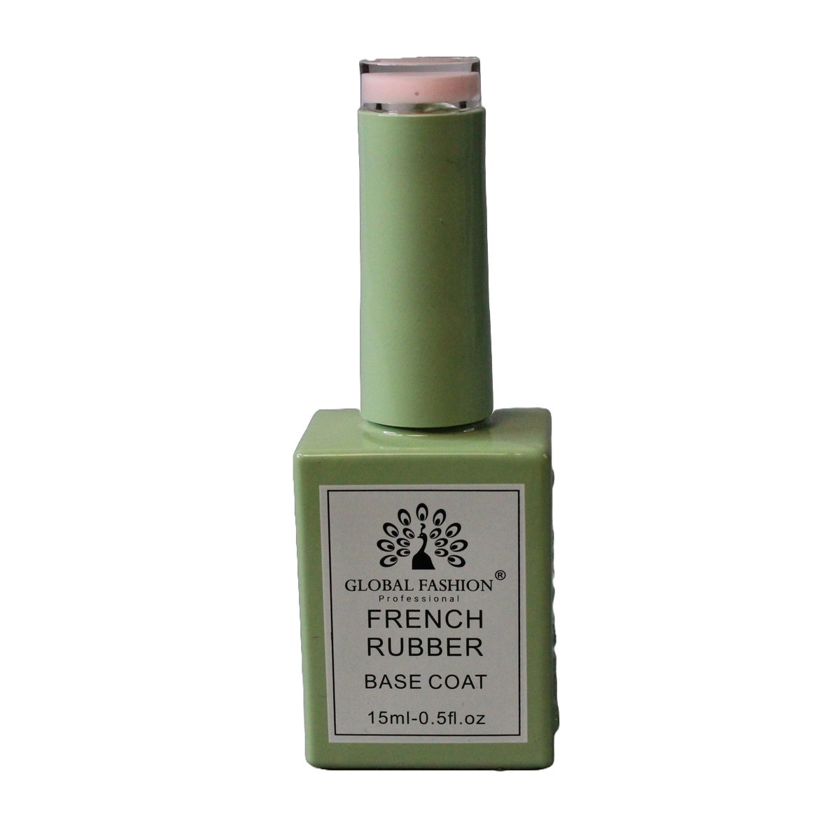 База для нігтів Global Fashion French Rubber Base Coat 05, 15 мл