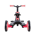 Дитячий велосипед Globber Explorer Trike 4in1 Coral Pink (рожевий), фото 8
