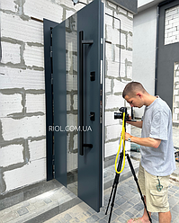 Вхідні двері з терморозривом Queen Антрацит Гарантія 7 років 8