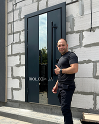 Вхідні двері з терморозривом Queen Антрацит Гарантія 7 років 9