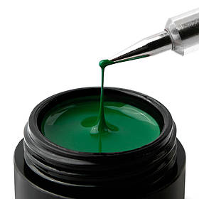 Гель – павутинка Nice for you для дизайну S-06 Зелена 5 г