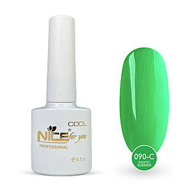 Гель-лак Nice for you Exotic Summer Cool C-90 Трав’яний 8.5 г
