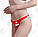 Червоні жіночі трусики стрінги "I LOVE ANAL" розмір XXL, фото 3