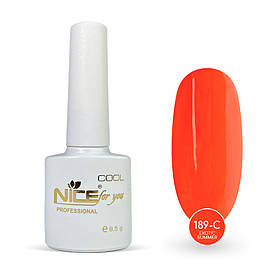 Гель-лак Nice for you Exotic Summer Cool C-189 Папая 8.5 г