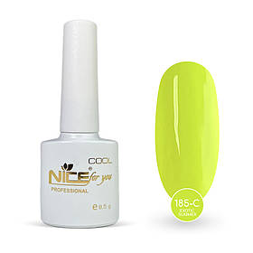 Гель-лак Nice for you Exotic Summer Cool C-185 Зелений банан 8.5 г