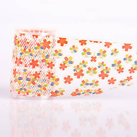 Фольга для дизайну Nice for you №12 Кольорова 50 см