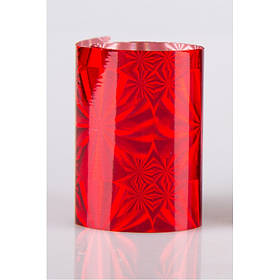 Фольга для дизайну Nice for you №1 Червона 50 см