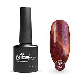 Гель-лак Nice for you Wild Cat №02 8.5 г