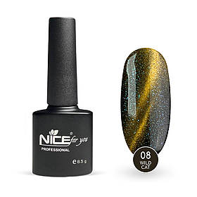 Гель-лак Nice for you Wild Cat №08 8.5 г